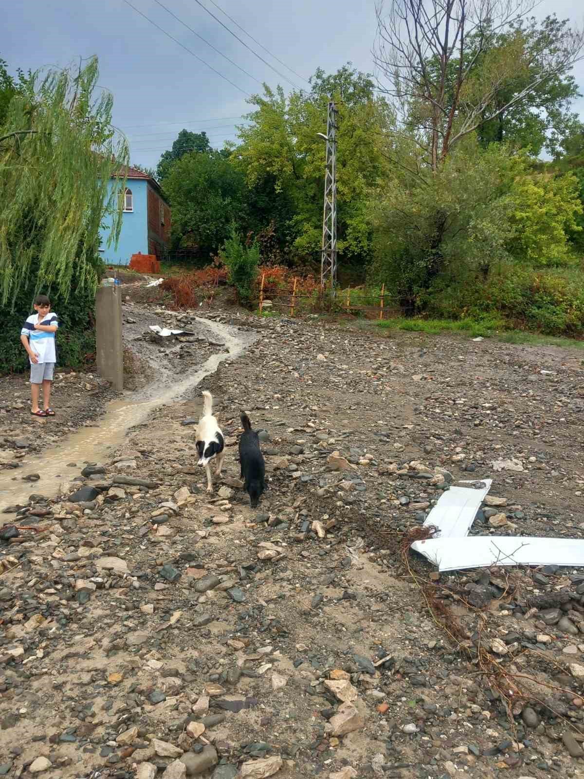 Alaçam’da sağanak 10 mahallede zarara yol açtı
