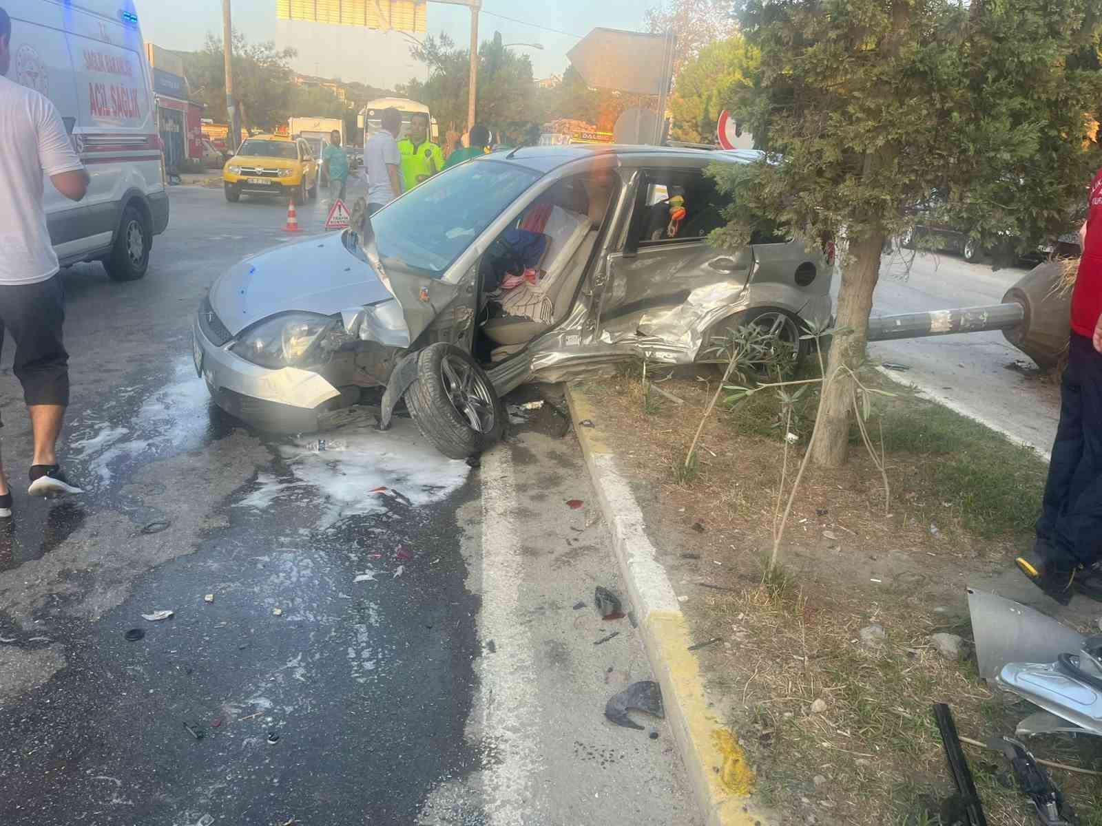 Erdek’te yaralamalı trafik kazası
