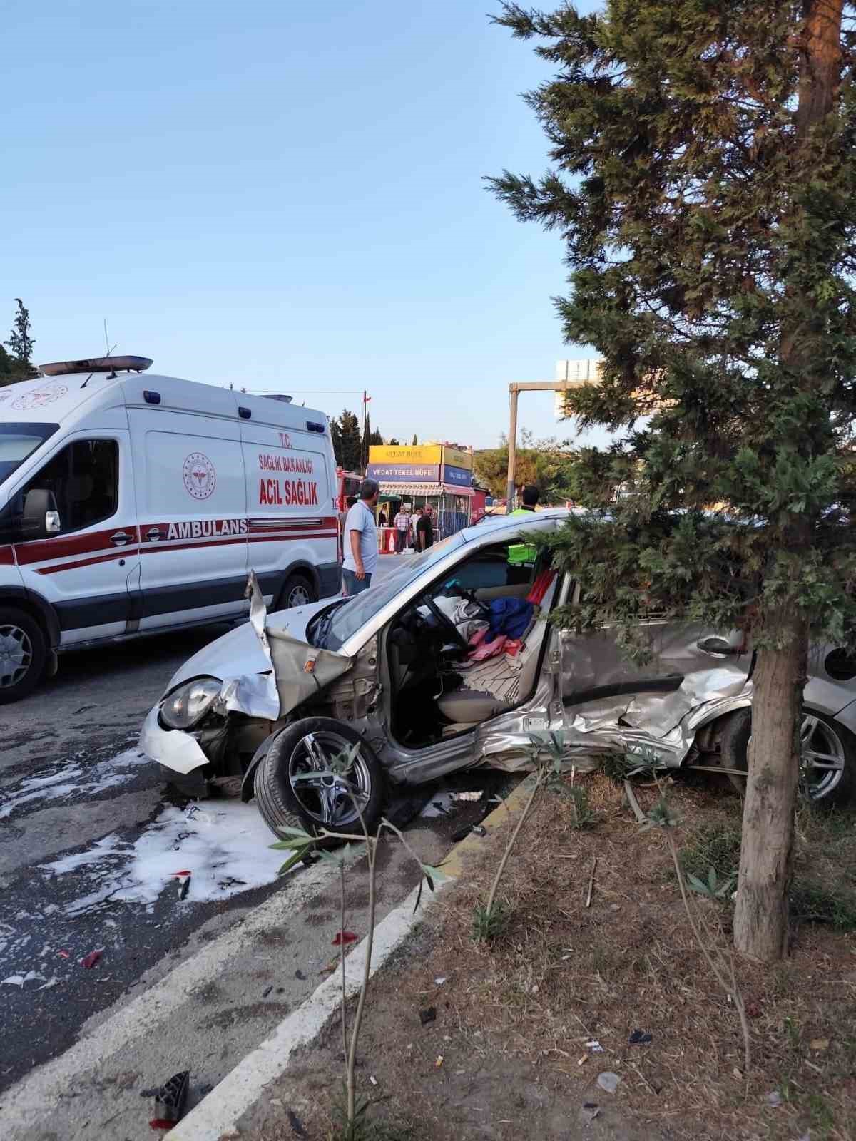 Erdek’te yaralamalı trafik kazası
