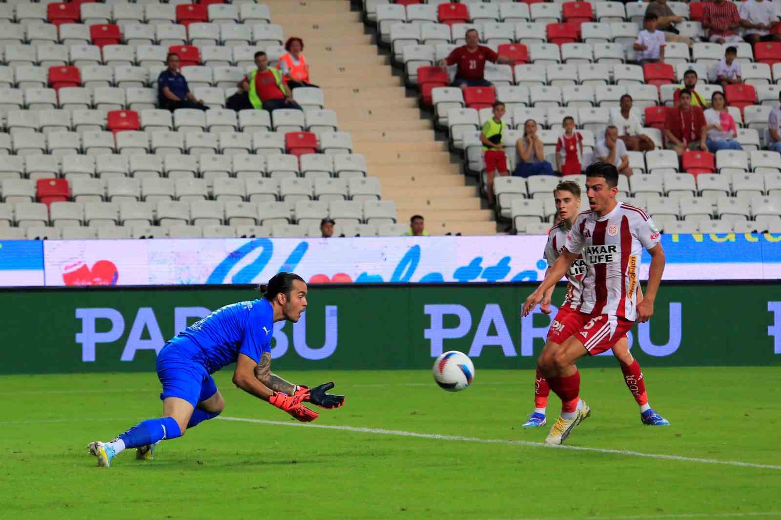 Trendyol Süper Lig: Antalyaspor: 0 - Hatayspor: 2 (İlk yarı)
