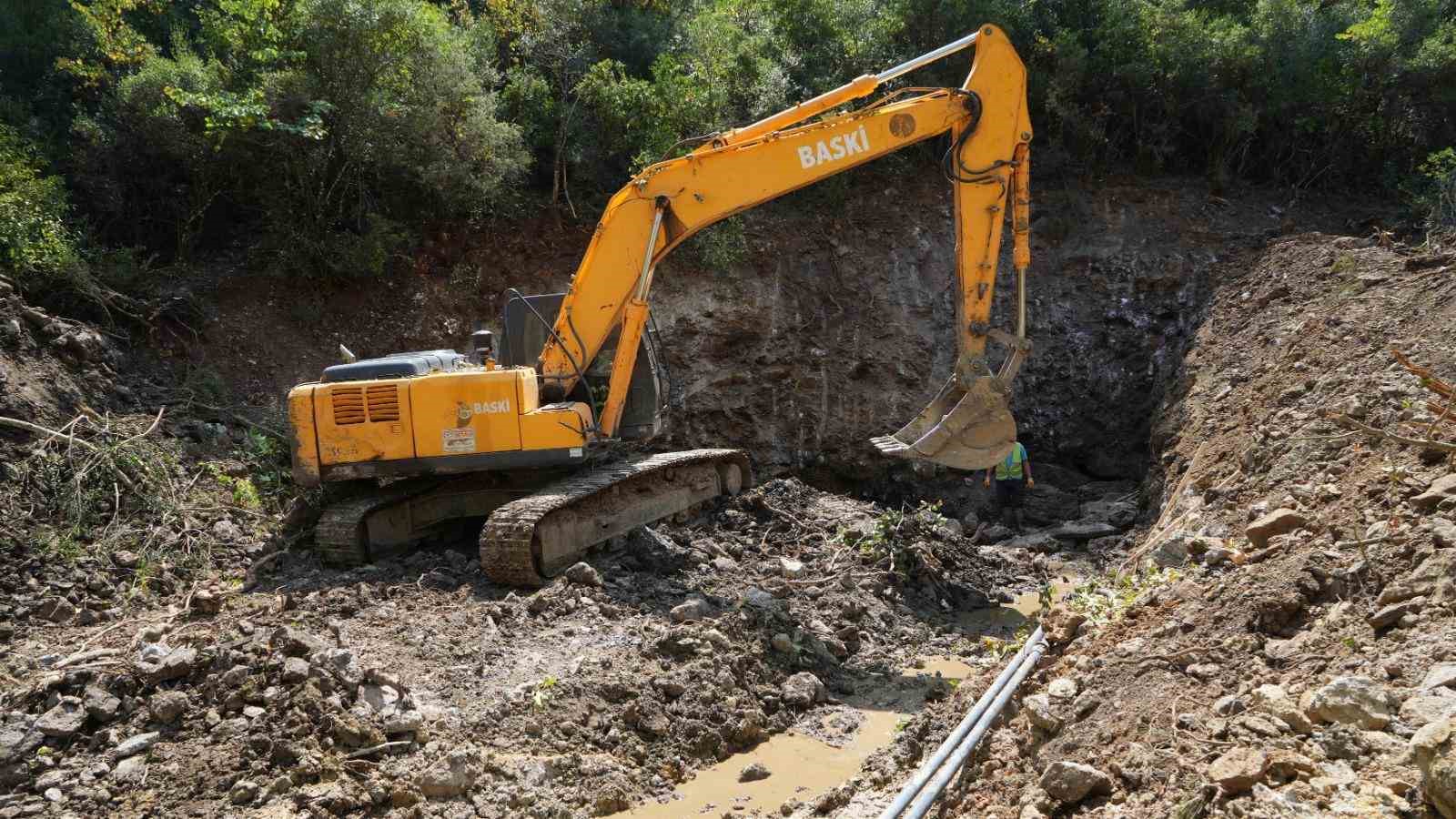 BASKİ, Korucu’nun su sorununu çözdü
