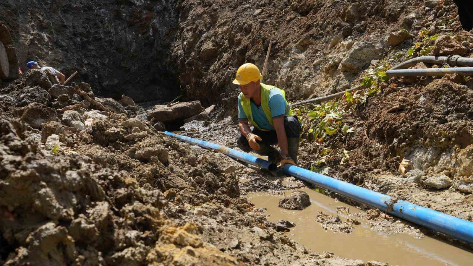 BASKİ, Korucu’nun su sorununu çözdü
