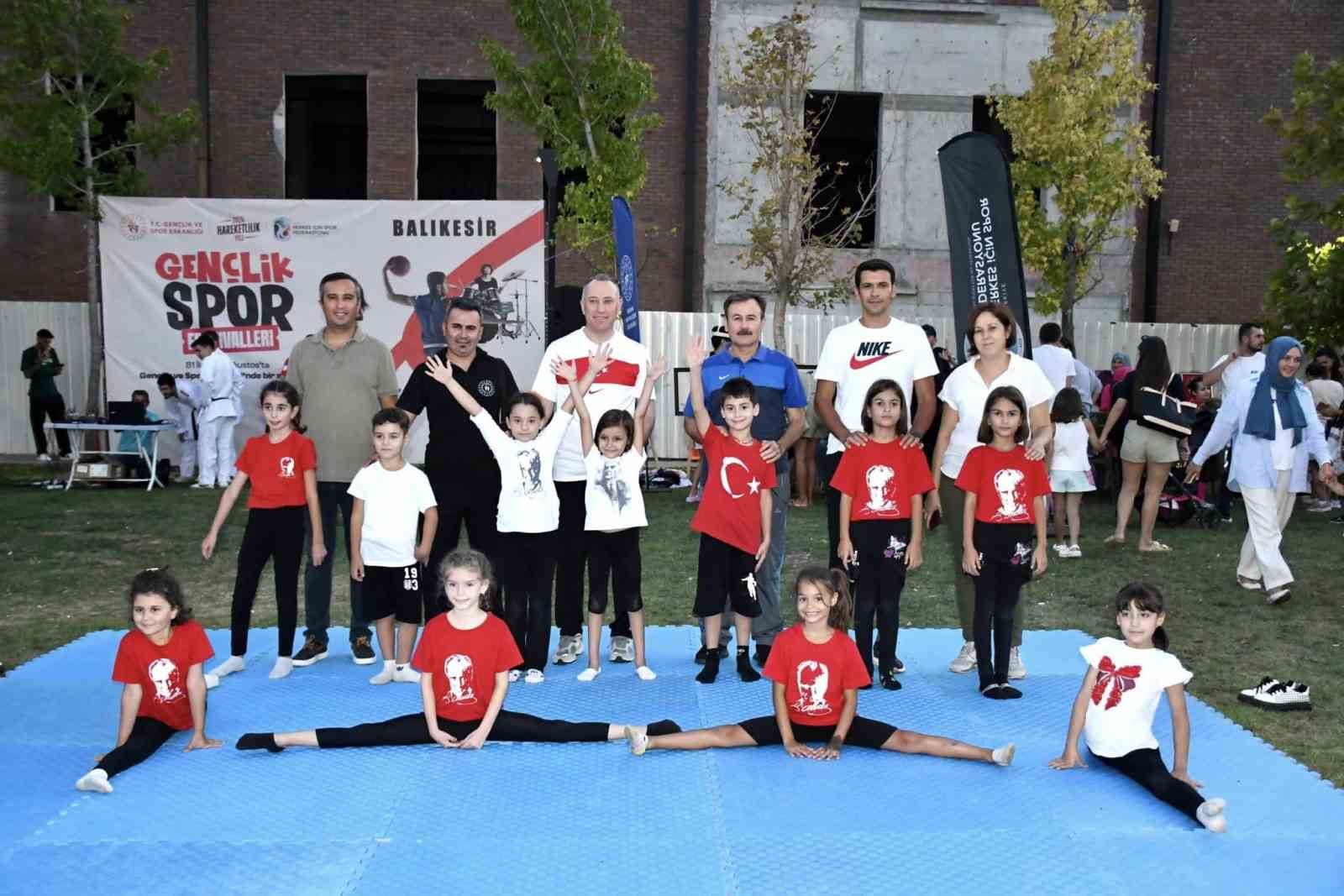 Gençlik ve Spor Festivali Balıkesir’de yapıldı
