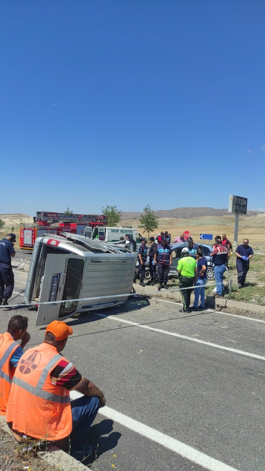 Nevşehir’de trafik kazası: 1 ölü, 4 yaralı
