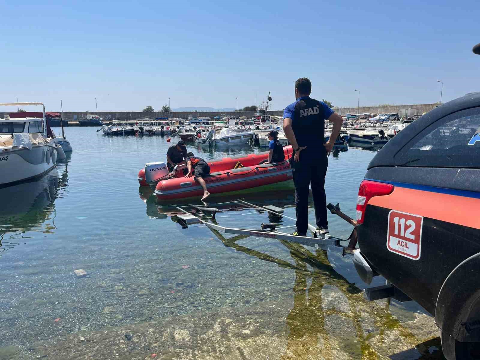 Kano ile denizde kaybolan 2 genç için denizden ve havadan seferberlik
