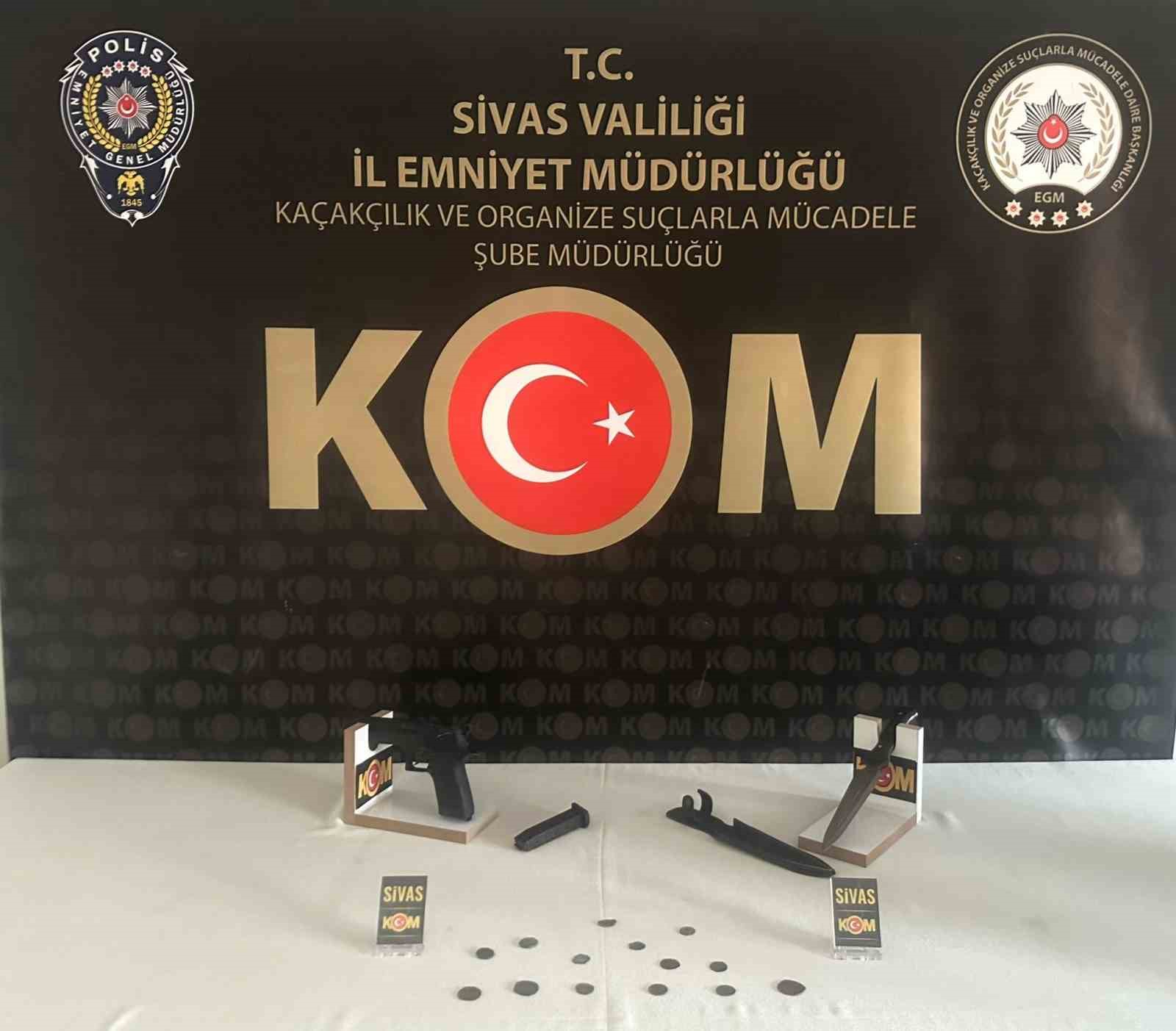 Sivas’ta kaçakçılık operasyonu
