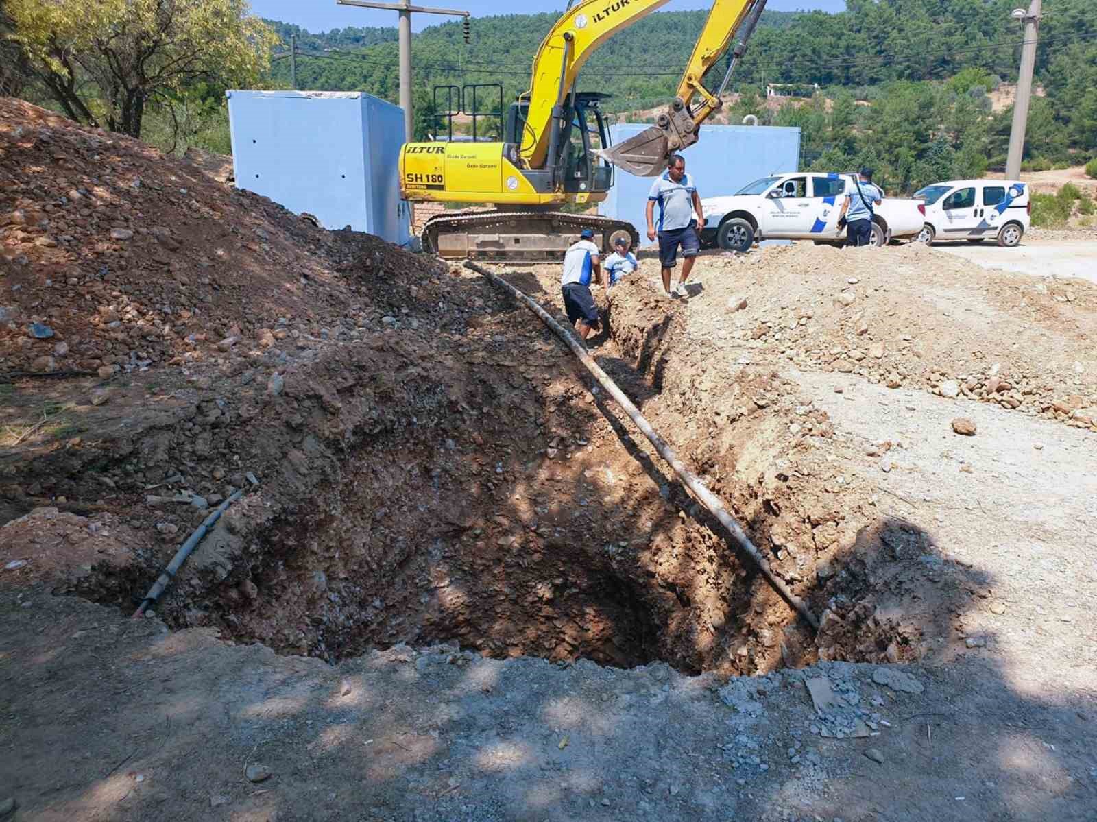 MUSKİ Menteşe’nin su sıkıntısı ortadan kaldırdı
