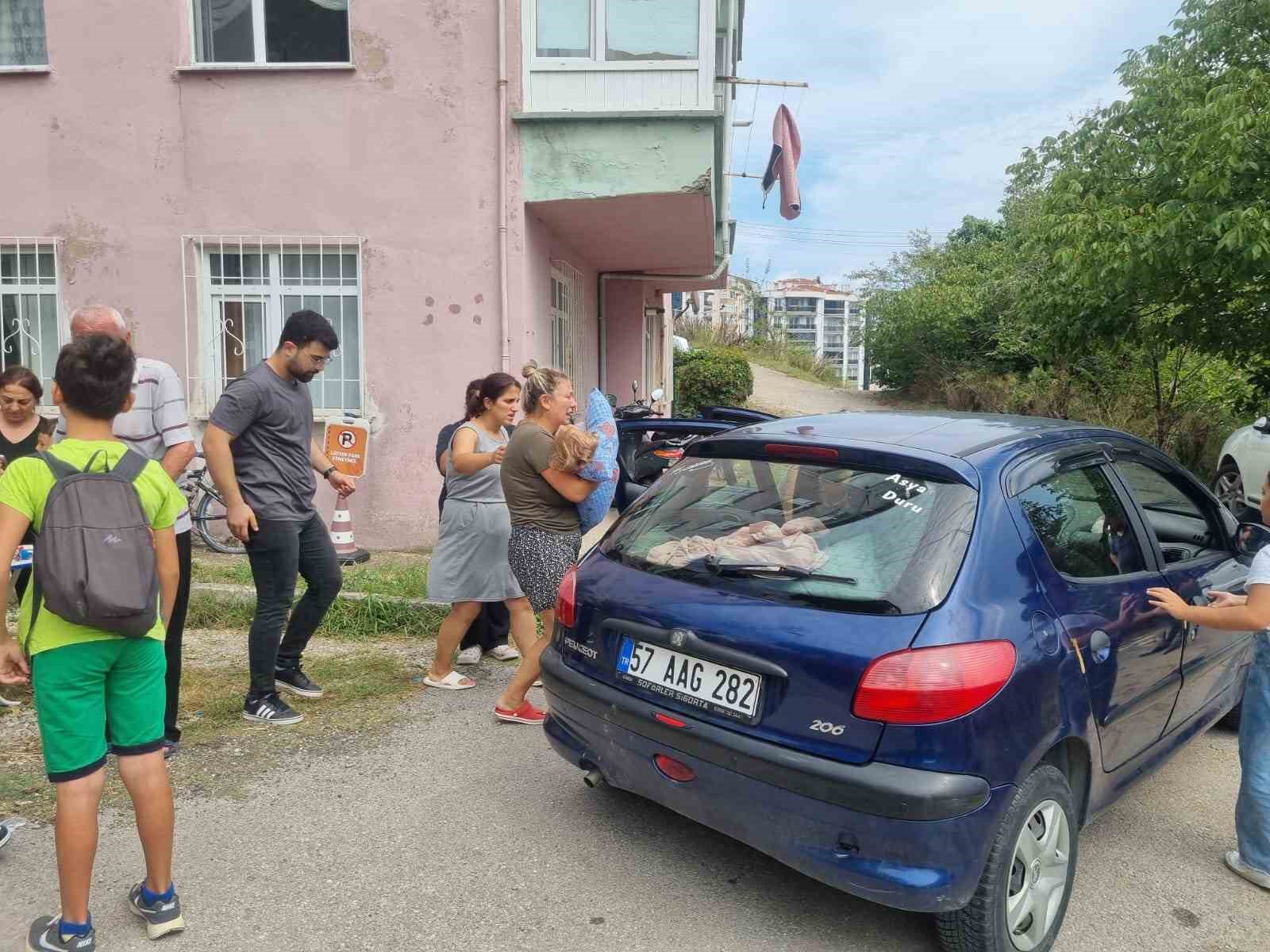 Sinop’ta yüksekten düşen çocuk yaralandı
