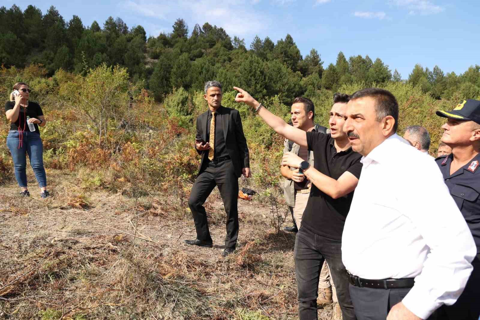 Zonguldak’taki orman yangınında 22 dönüm arazi zarar gördü
