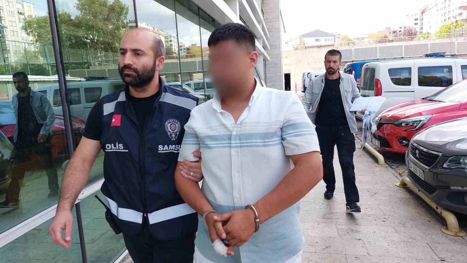 Samsun’da bir kişinin cop ile darp edilmesiyle ilgi yakalanan şahıs tutuklandı
