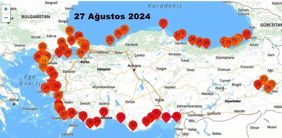 Karadeniz geç ısındı geç soğuyor
