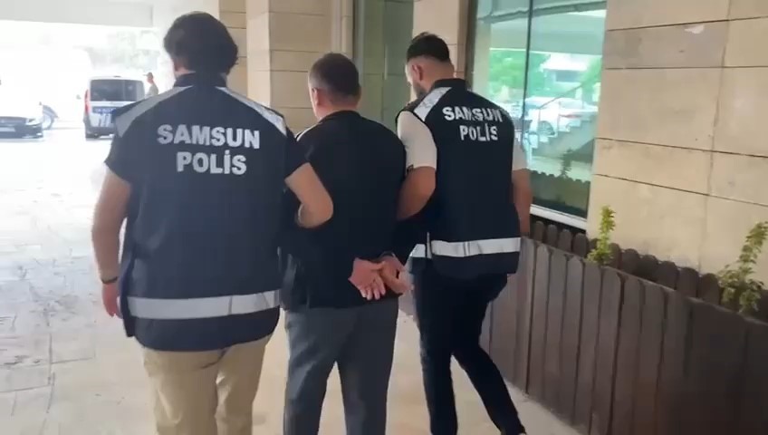 Samsun’da 15 yıl 7,5 ay hapis cezası bulunan şahıs yakalandı
