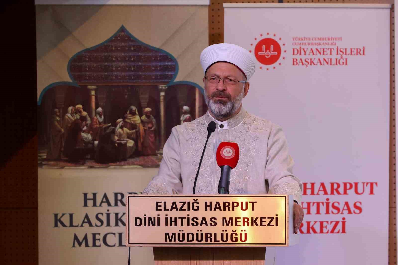 Diyanet İşleri Başkanı Erbaş: “Hadisin daha nitelikli bir şekilde öğretiminin yapılması çok önemli”
