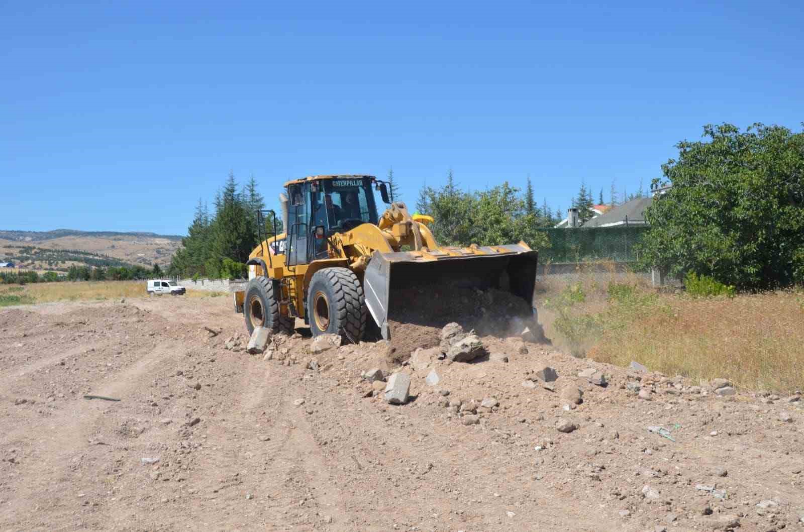 Kahramankazan Belediyesinden kapsamlı bakım çalılması
