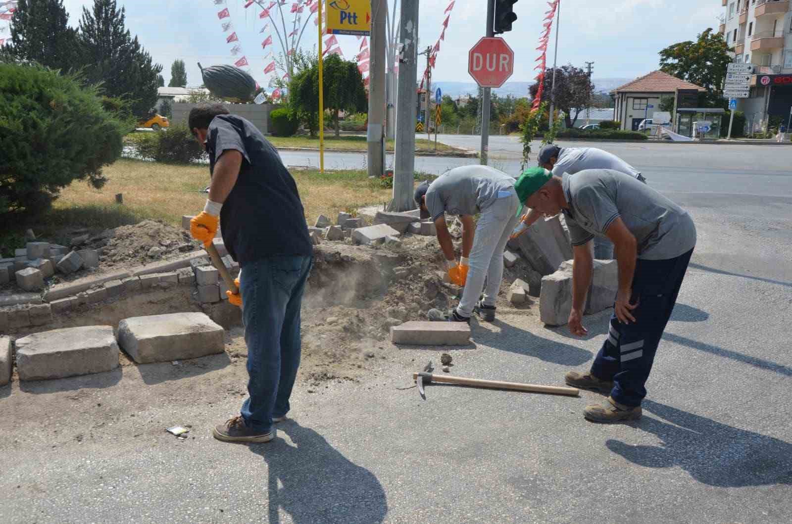 Kahramankazan Belediyesinden kapsamlı bakım çalılması
