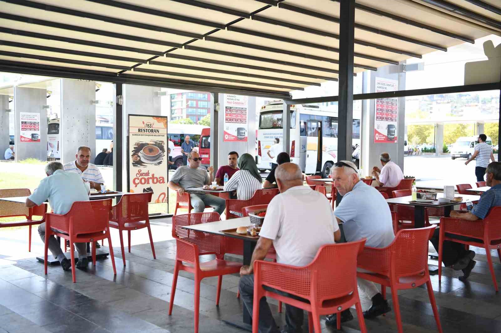 153 Restoranlar 200 bin kişiye hizmet verdi
