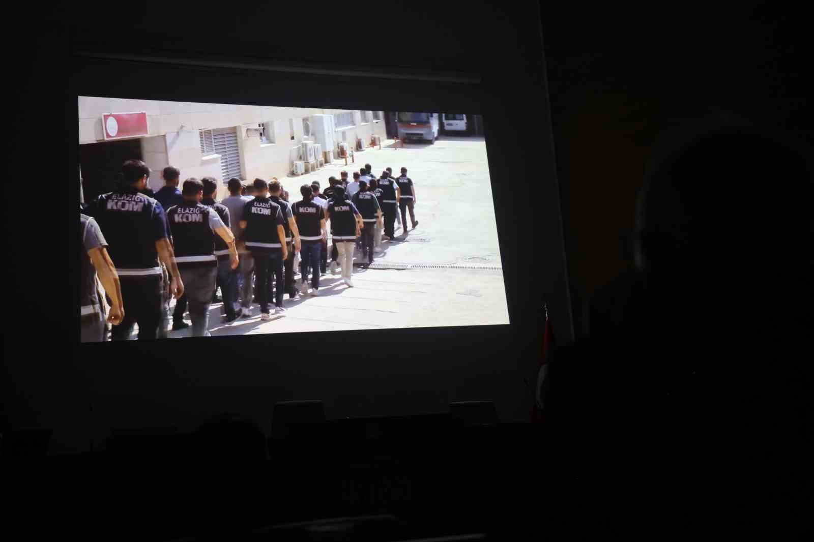 Elazığ’da Asayiş ve Güvenlik Bilgilendirme Toplantısı
