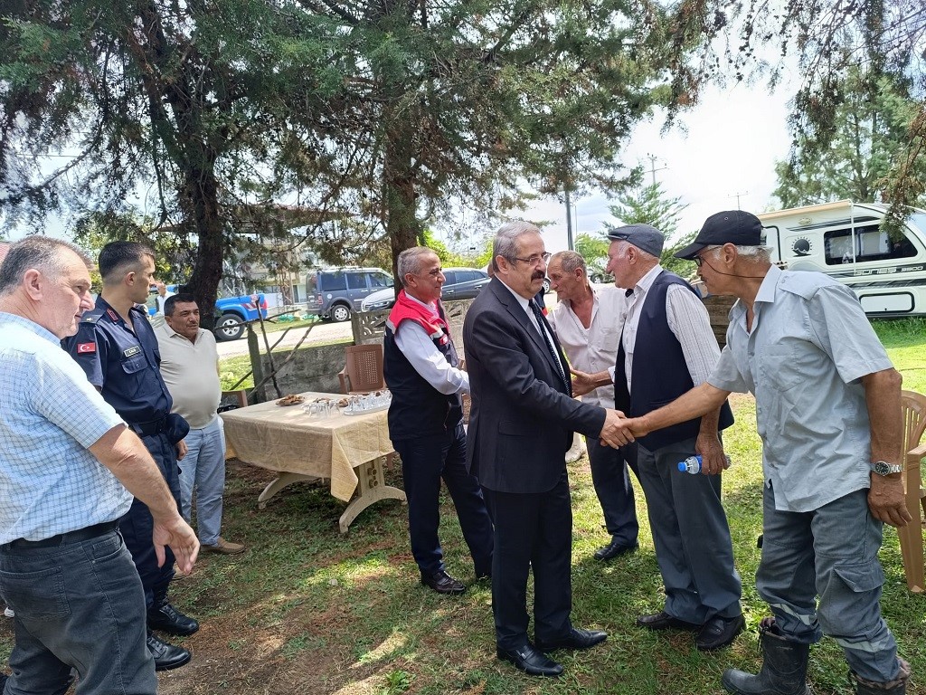 Kaymakam Sağlam: “Sorunları çözmek için buradayız”
