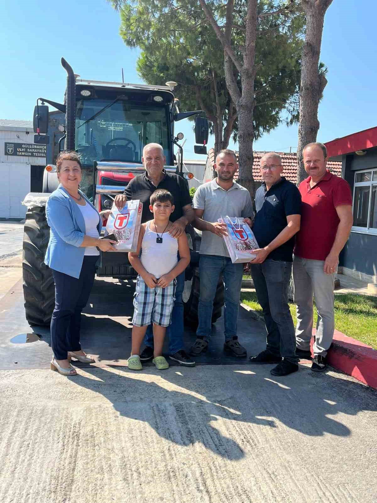 Söke TARİŞ Pamuk Kooperatifi sezonun ilk pamuğunu aldı
