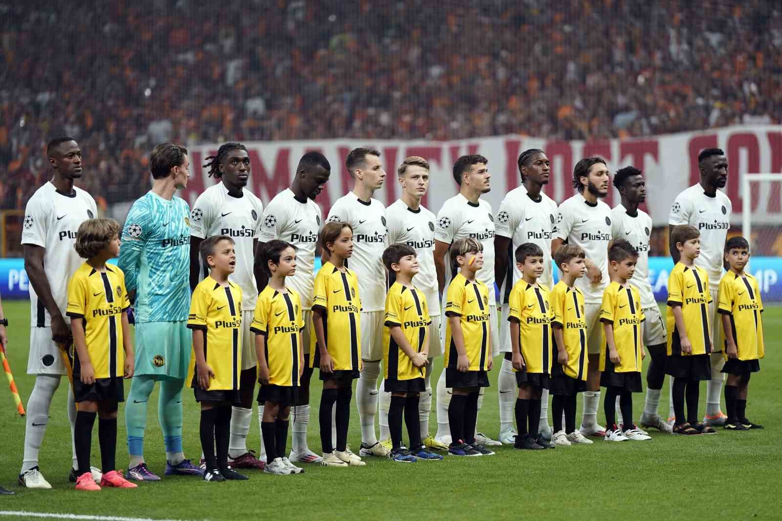 UEFA Şampiyonlar Ligi: Galatasaray: 0 - Young Boys: 0 (Maç devam ediyor)
