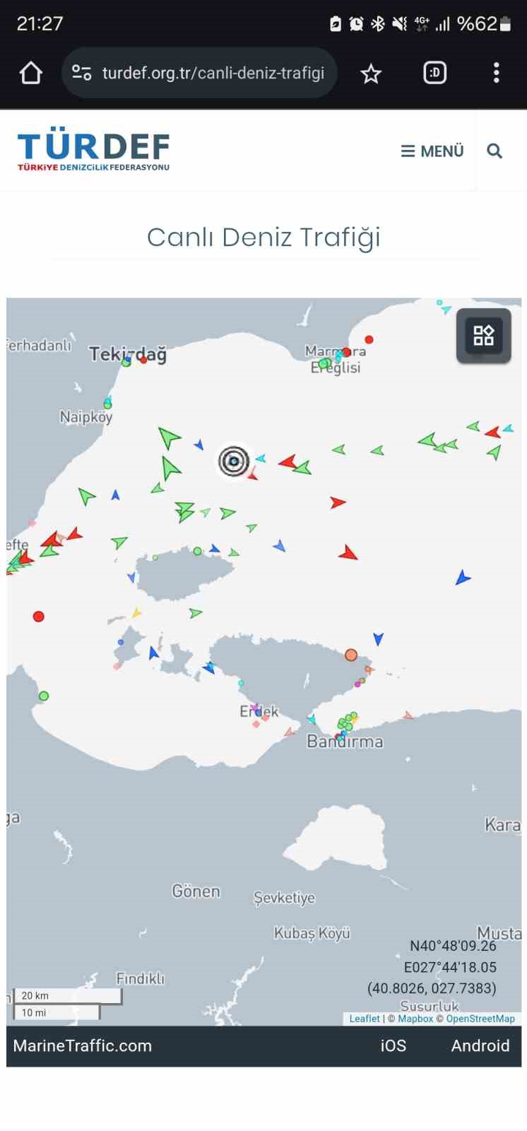 Marmara Denizi’nde arızalanan ’İstanbul N’ isimli gemi römorkörle kıyıya çekilecek
