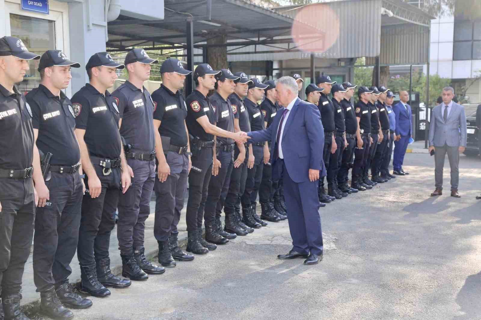 Aydın İl Emniyet Müdürü Erdoğan çalışmalar hakkında bilgi aldı
