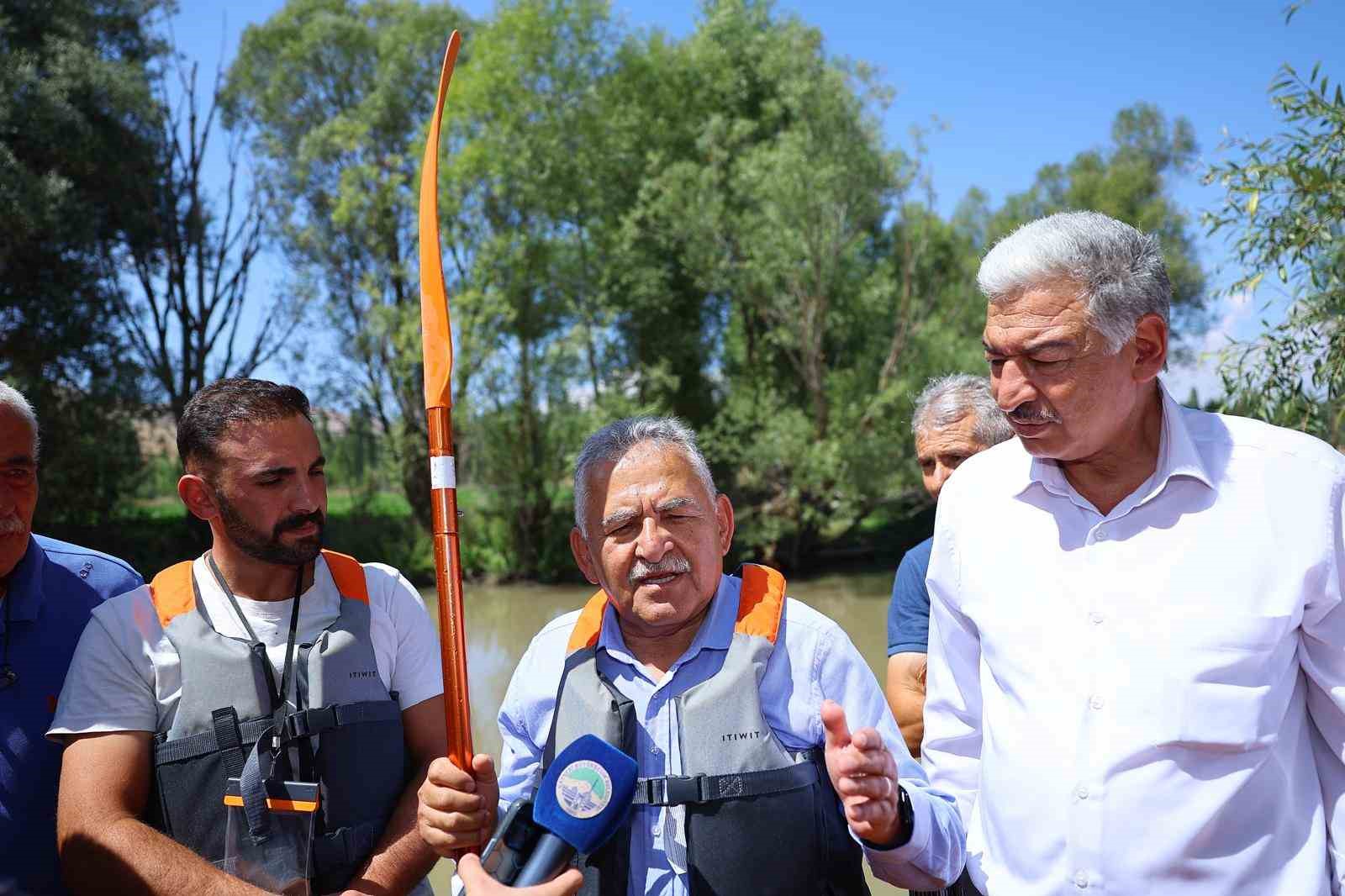 Başkan Büyükkılıç’tan kano tutkunlarına tesis müjdesi
