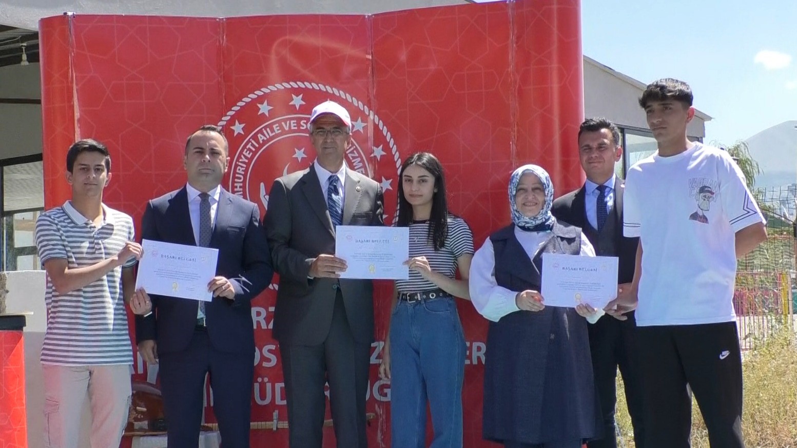 Erzurum’da Aile ve Sosyal Hizmetler İl Müdürlüğü Çocuk ve Gençlik Festivali coşkusu
