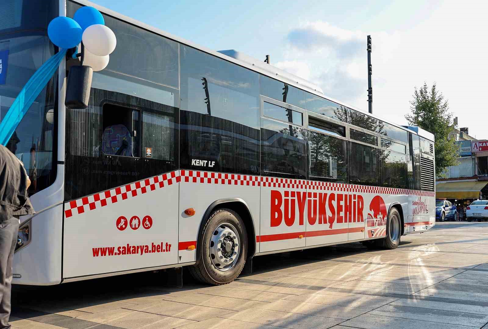 Sakarya Büyükşehir filosuna 23 yeni otobüs
