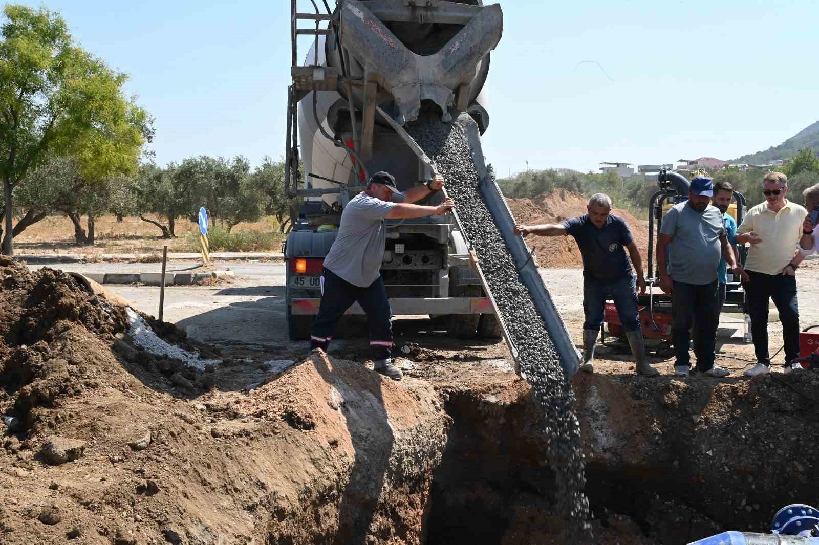 Manisa’nın eski altyapısı yenileniyor
