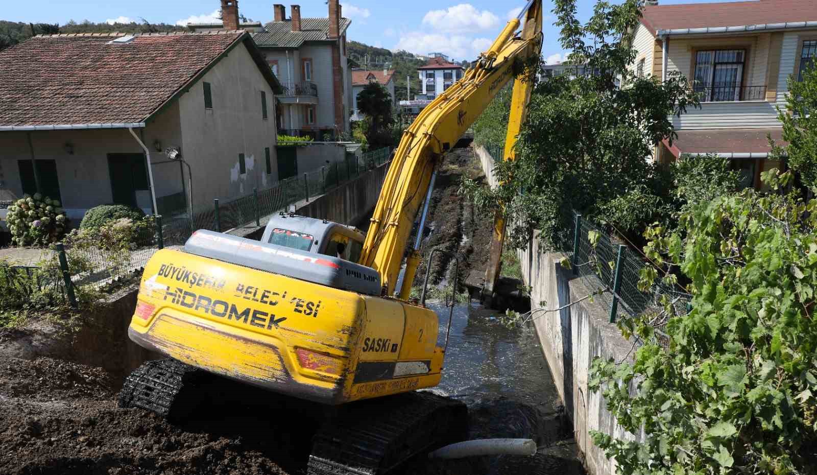 İncesu Deresi temizleniyor
