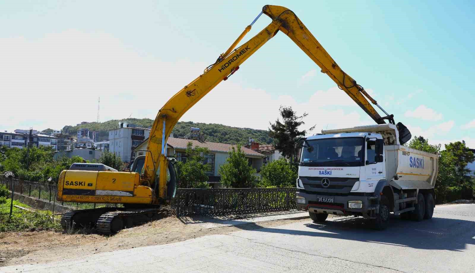 İncesu Deresi temizleniyor
