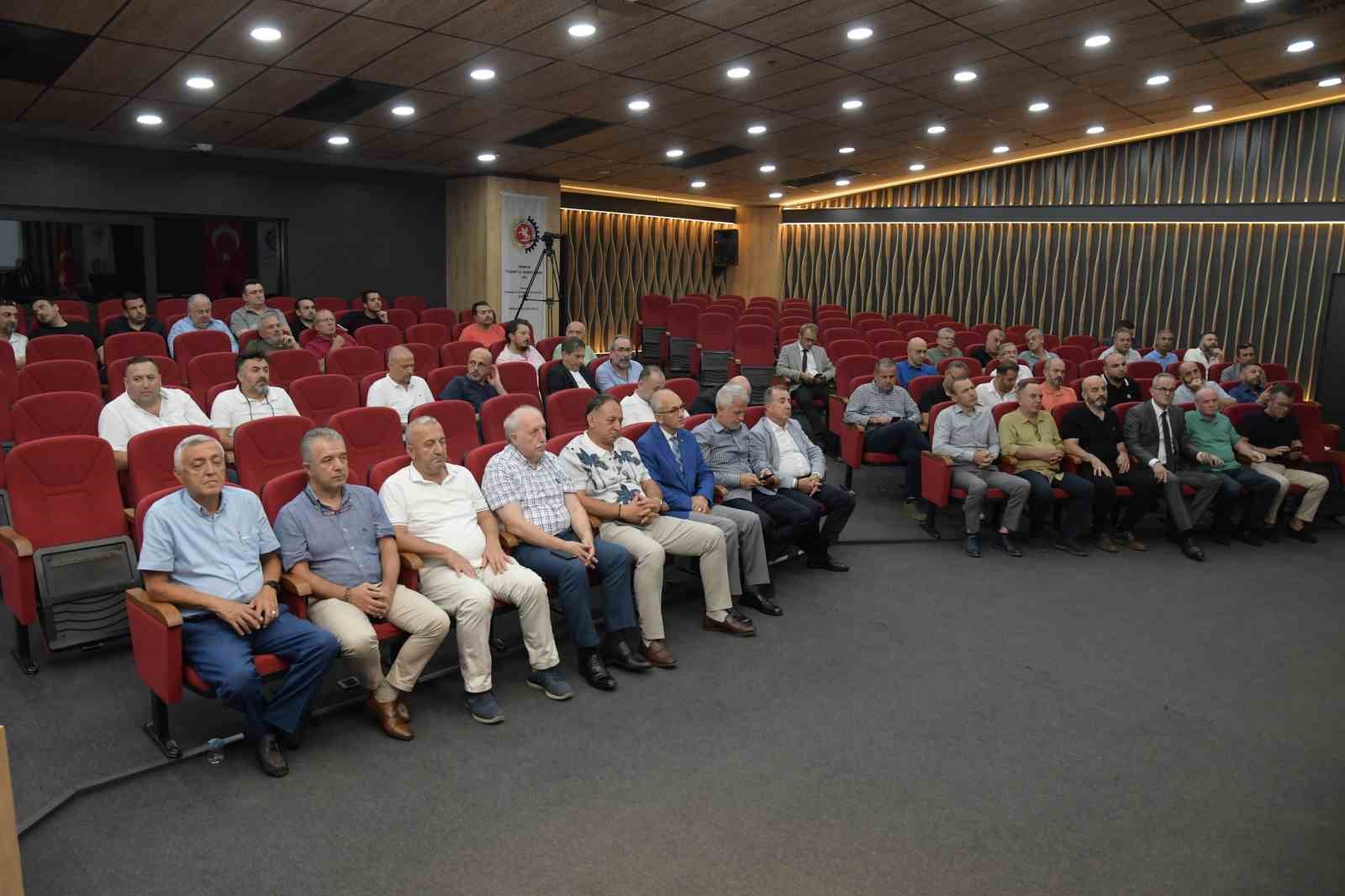 KOBİ ve reel sektörün sorunları Cumhurbaşkanı Yardımcısı Yılmaz’a aktarıldı
