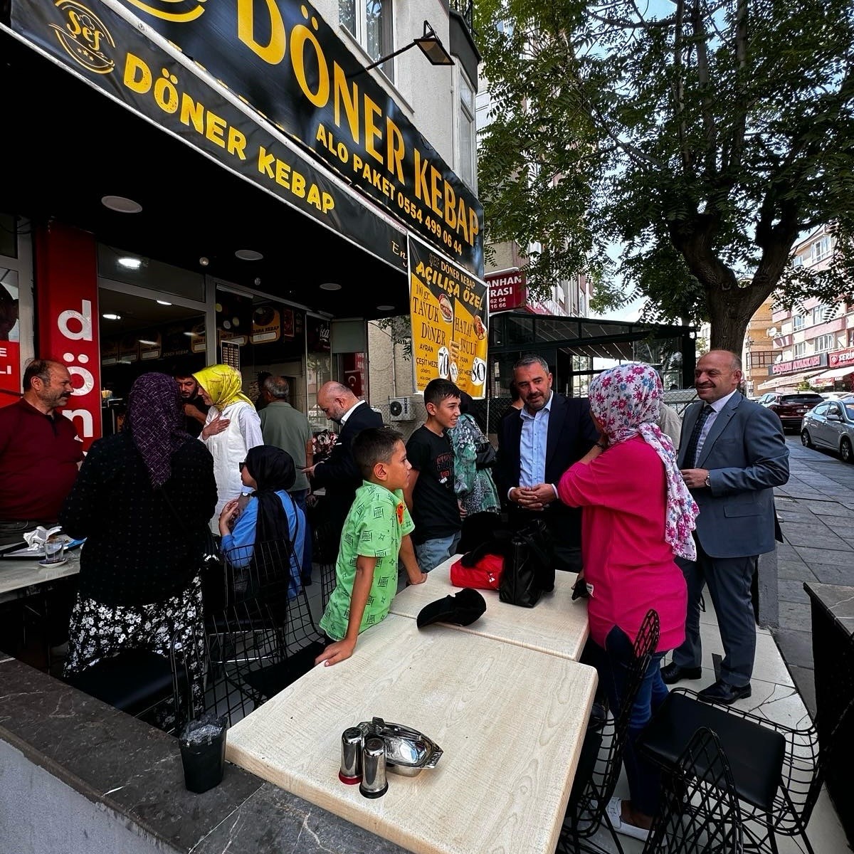 Pursaklar Belediye Başkanı Çetin’den esnafa ziyaret
