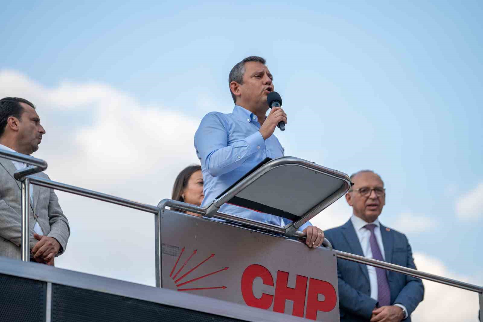 CHP Lideri Özel memleketinden seslendi: 