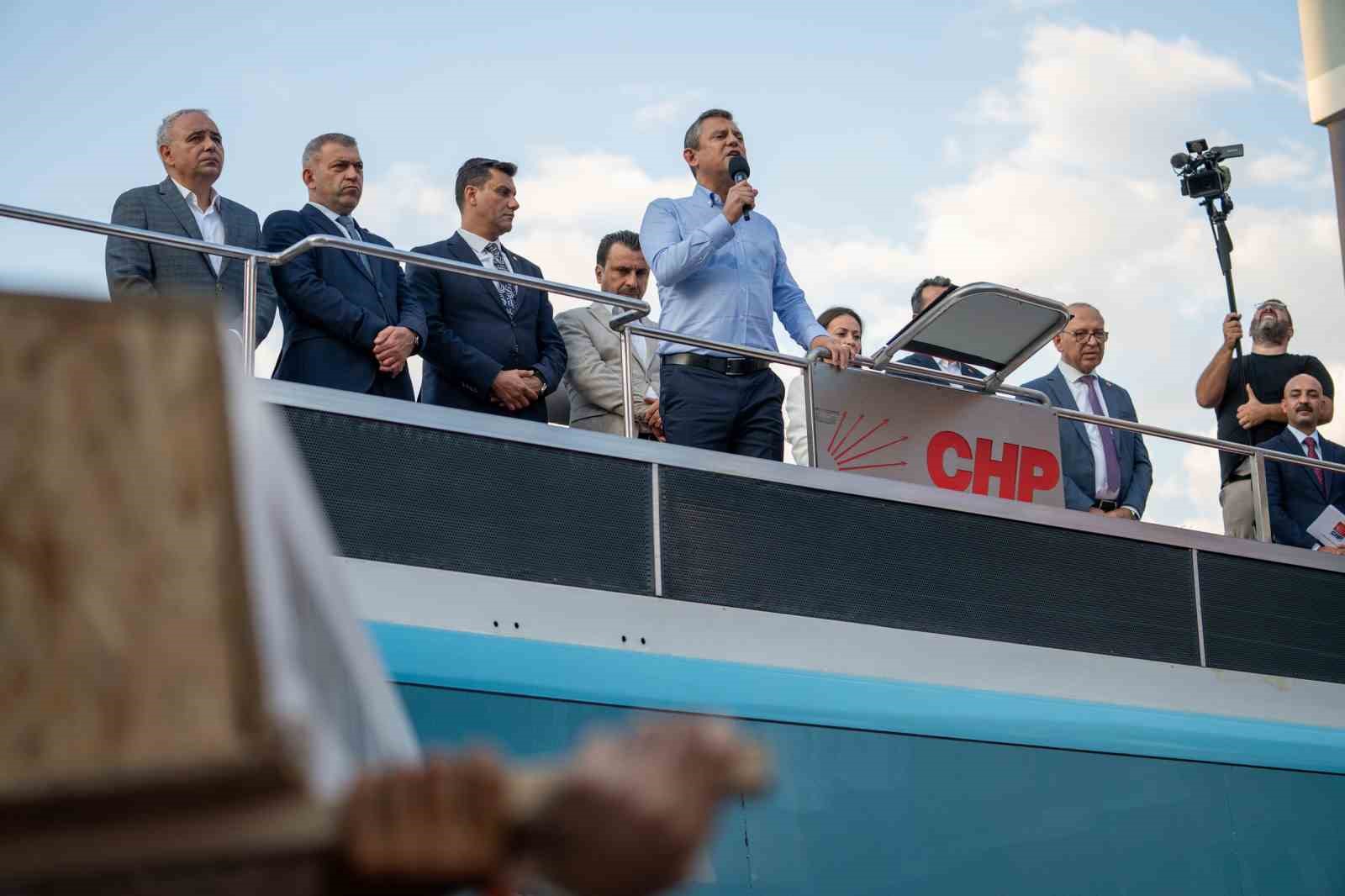 CHP Lideri Özel memleketinden seslendi: 