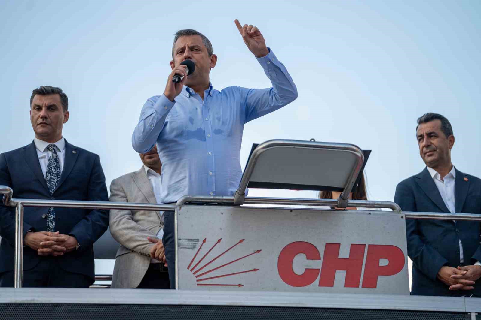 CHP Lideri Özel memleketinden seslendi: 