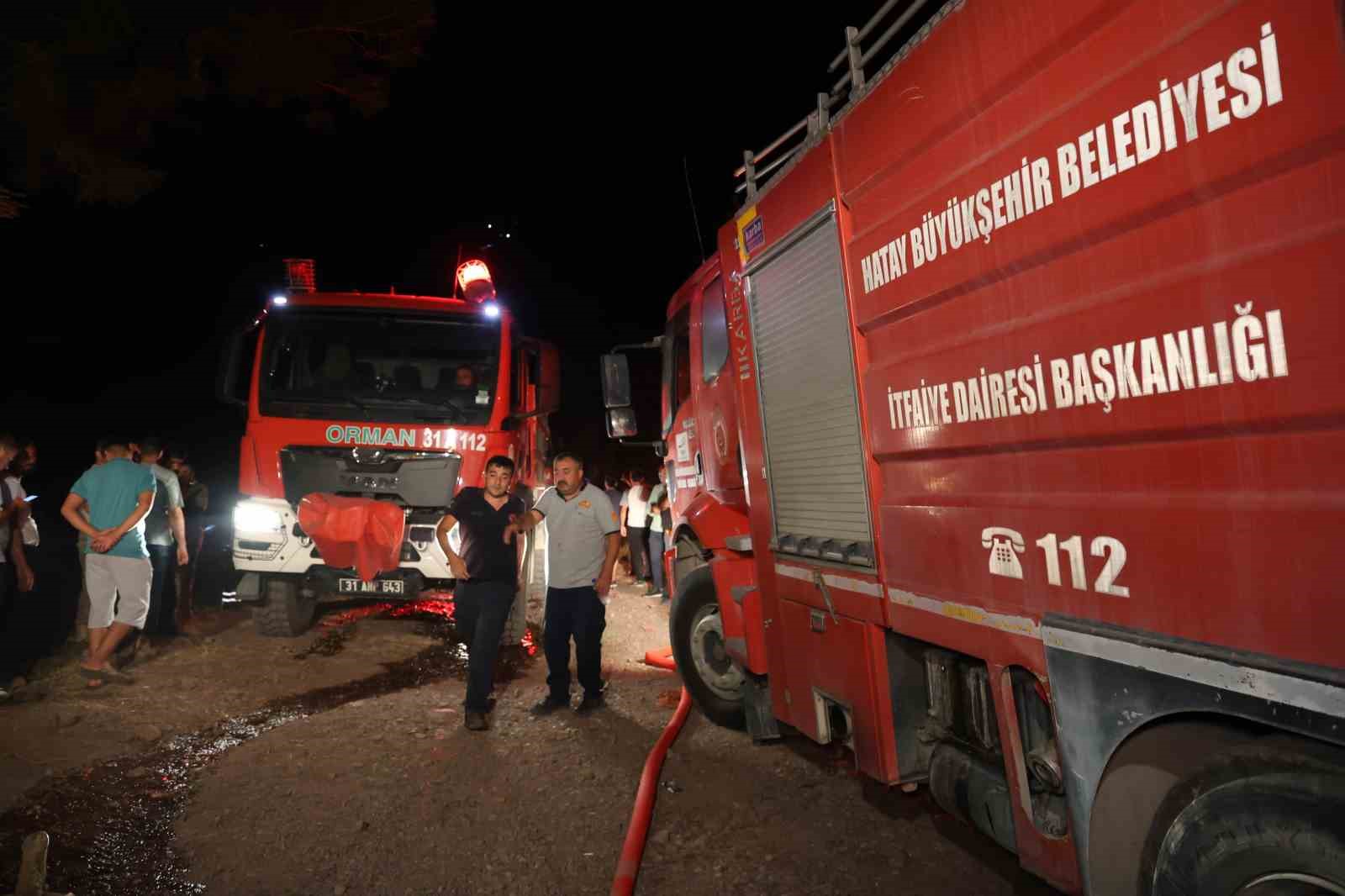 Hatay’daki orman yangını kontrol altına alındı
