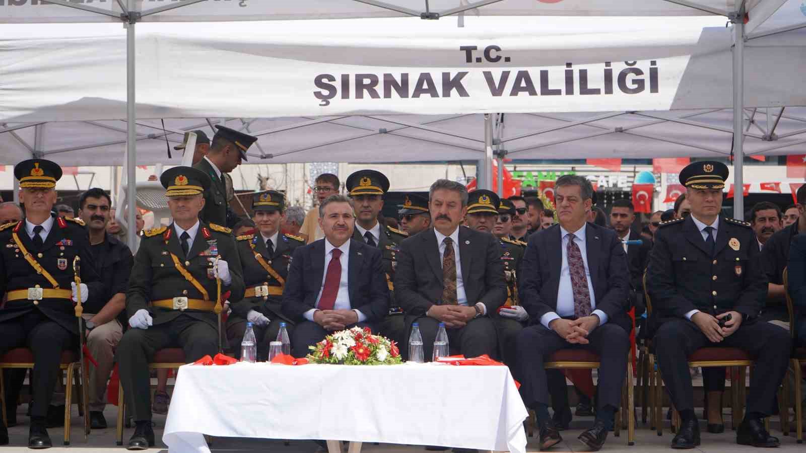 Şırnak’ta 30 Ağustos Zafer Bayramı coşku ile kutlandı
