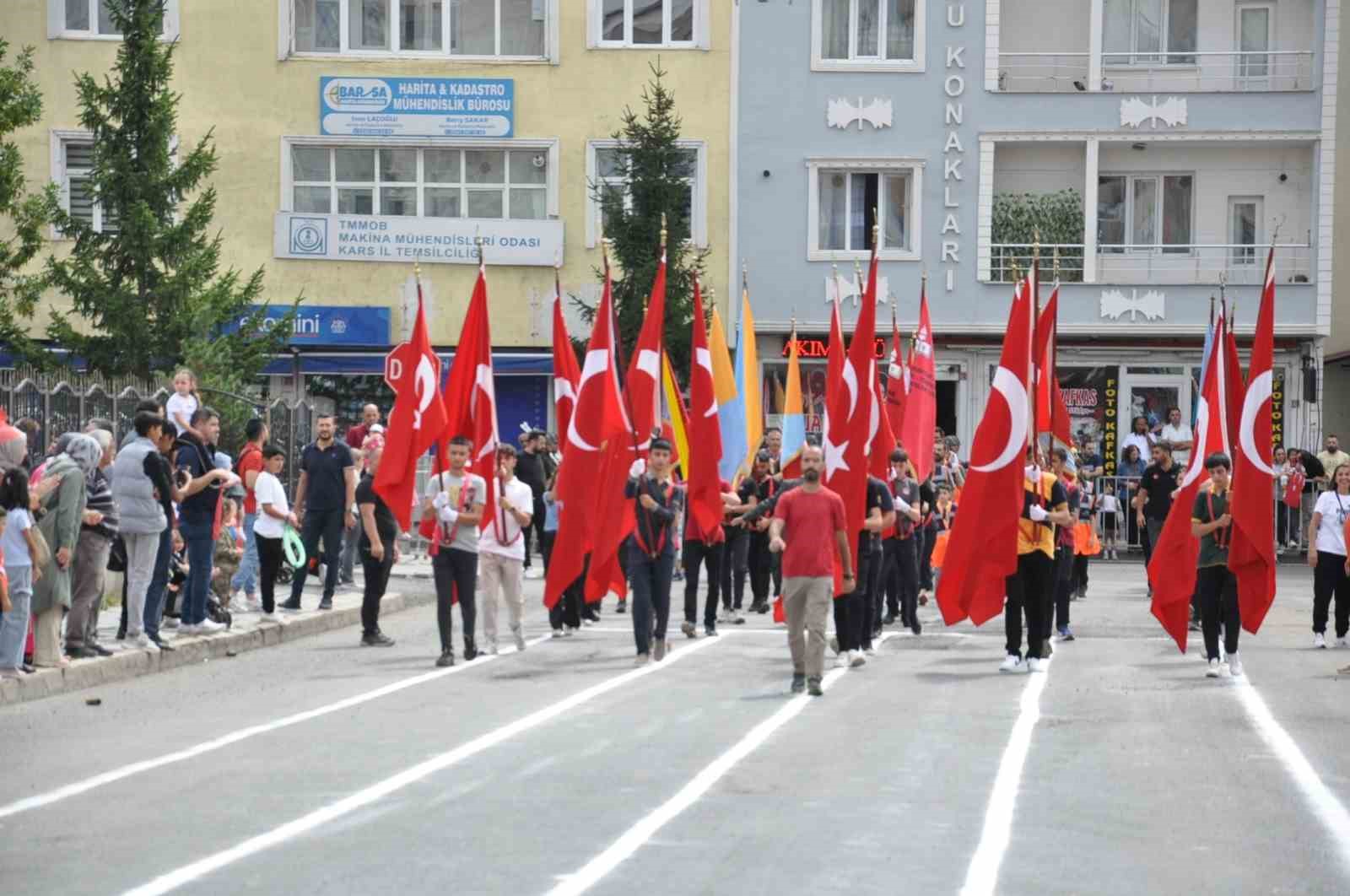 Kars’ta 30 Ağustos Zafer Bayramı coşkusu
