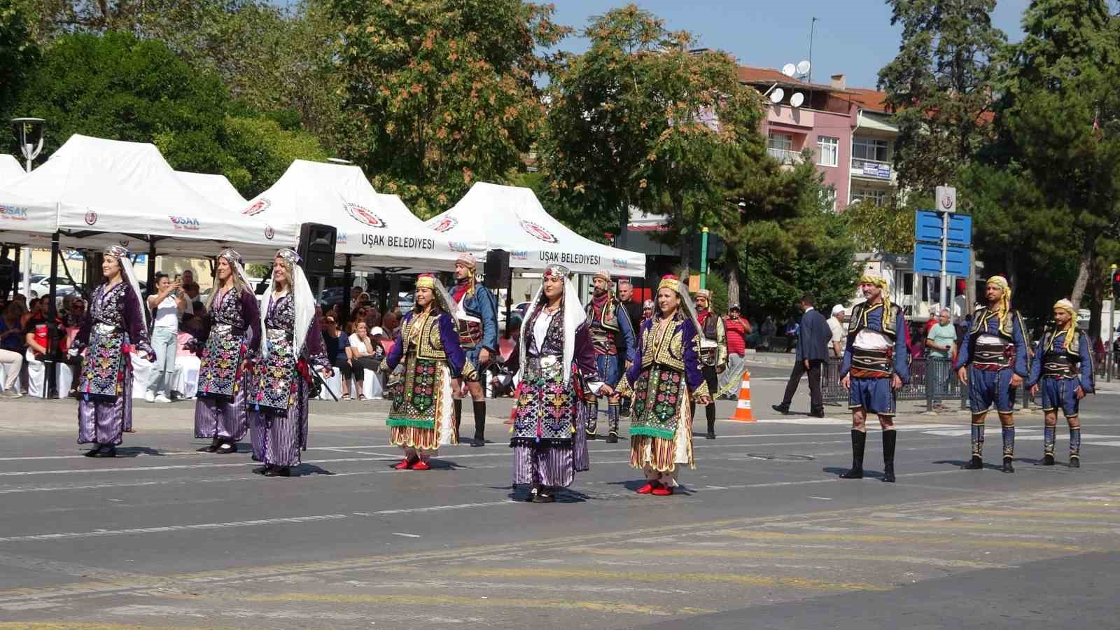 Uşak’ta 30 Ağustos Zafer Bayramı çeşitli etkinliklerle kutlandı
