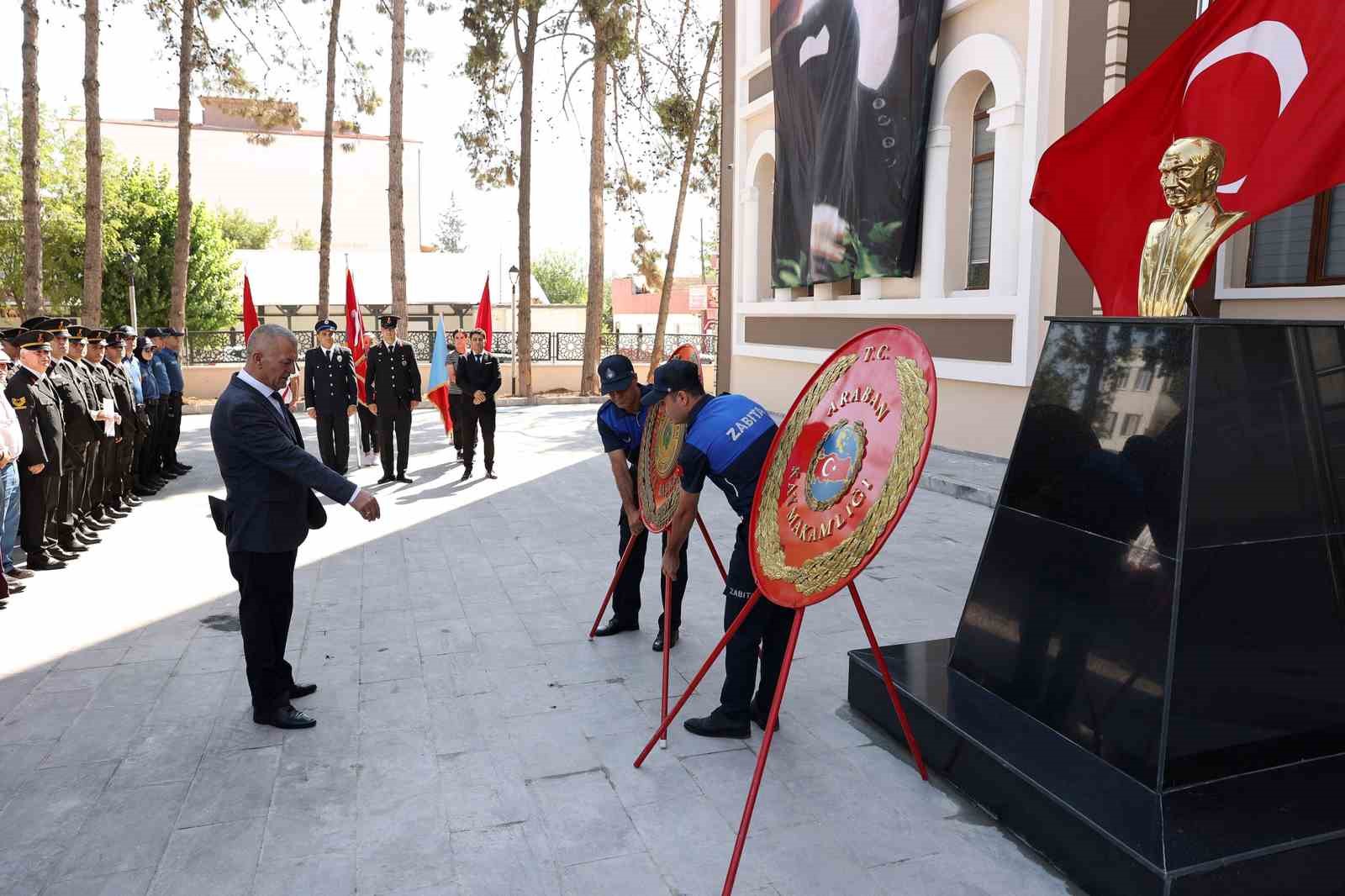 Araban’da 30 Ağustos Zafer Bayramı törenle kutlandı
