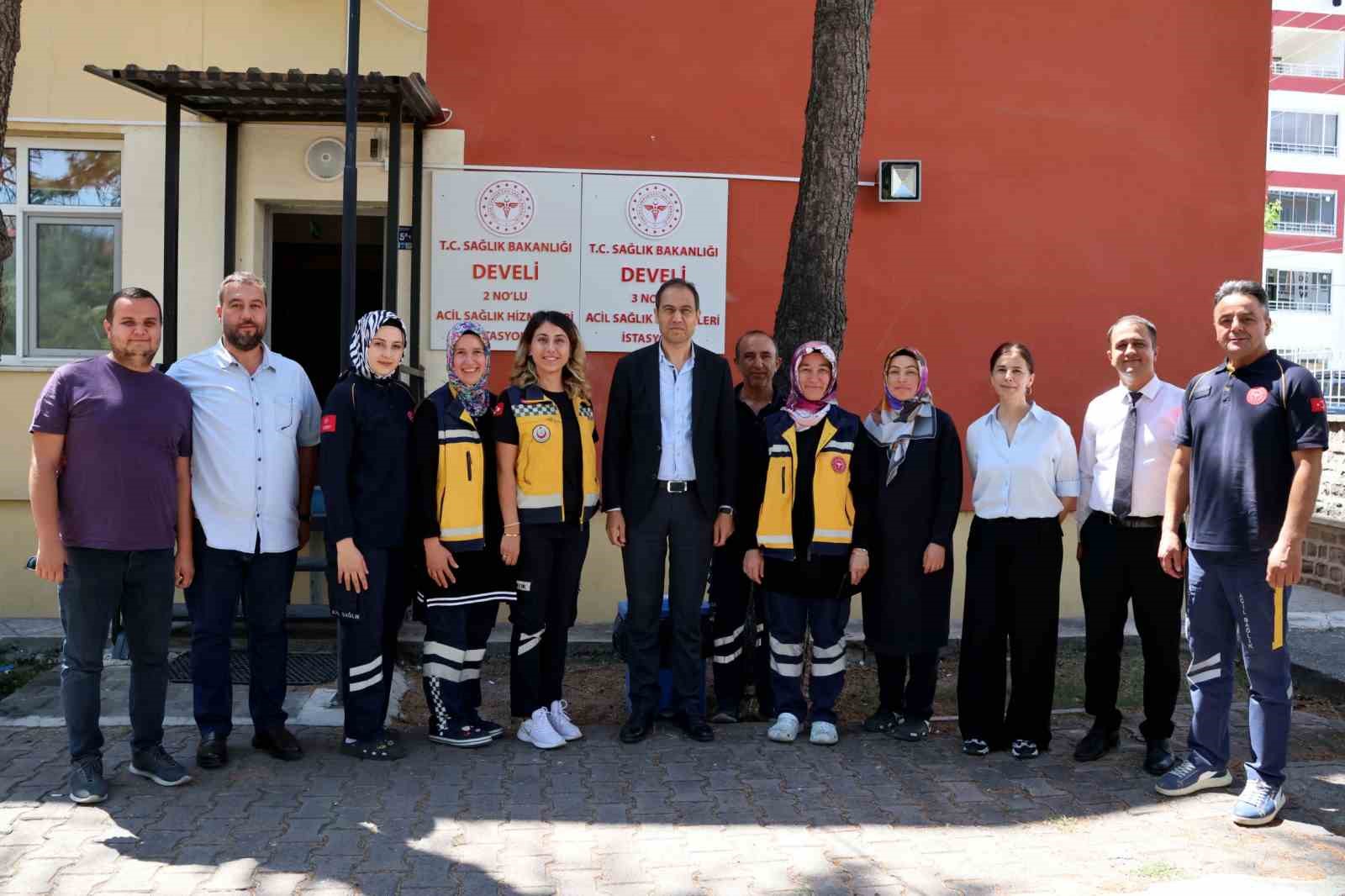 Develi ilçesinde sunulan sağlık hizmetleri yerinde değerlendirildi
