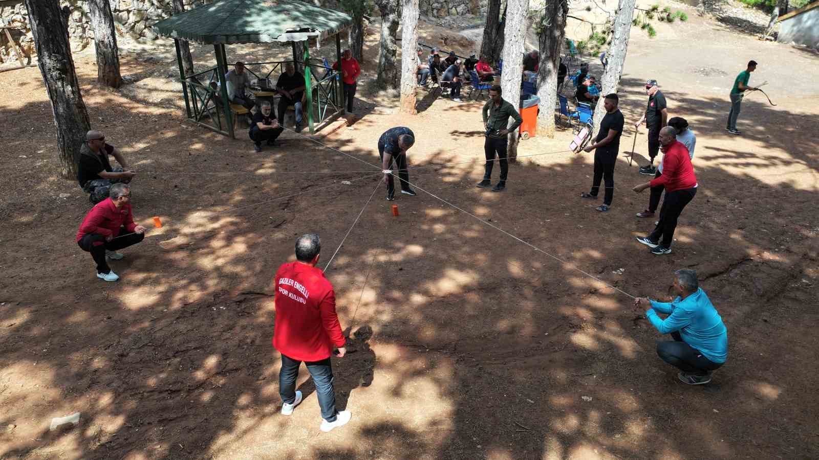 Konya Büyükşehir vatan uğruna canını ortaya koyan gaziler için kamp düzenledi
