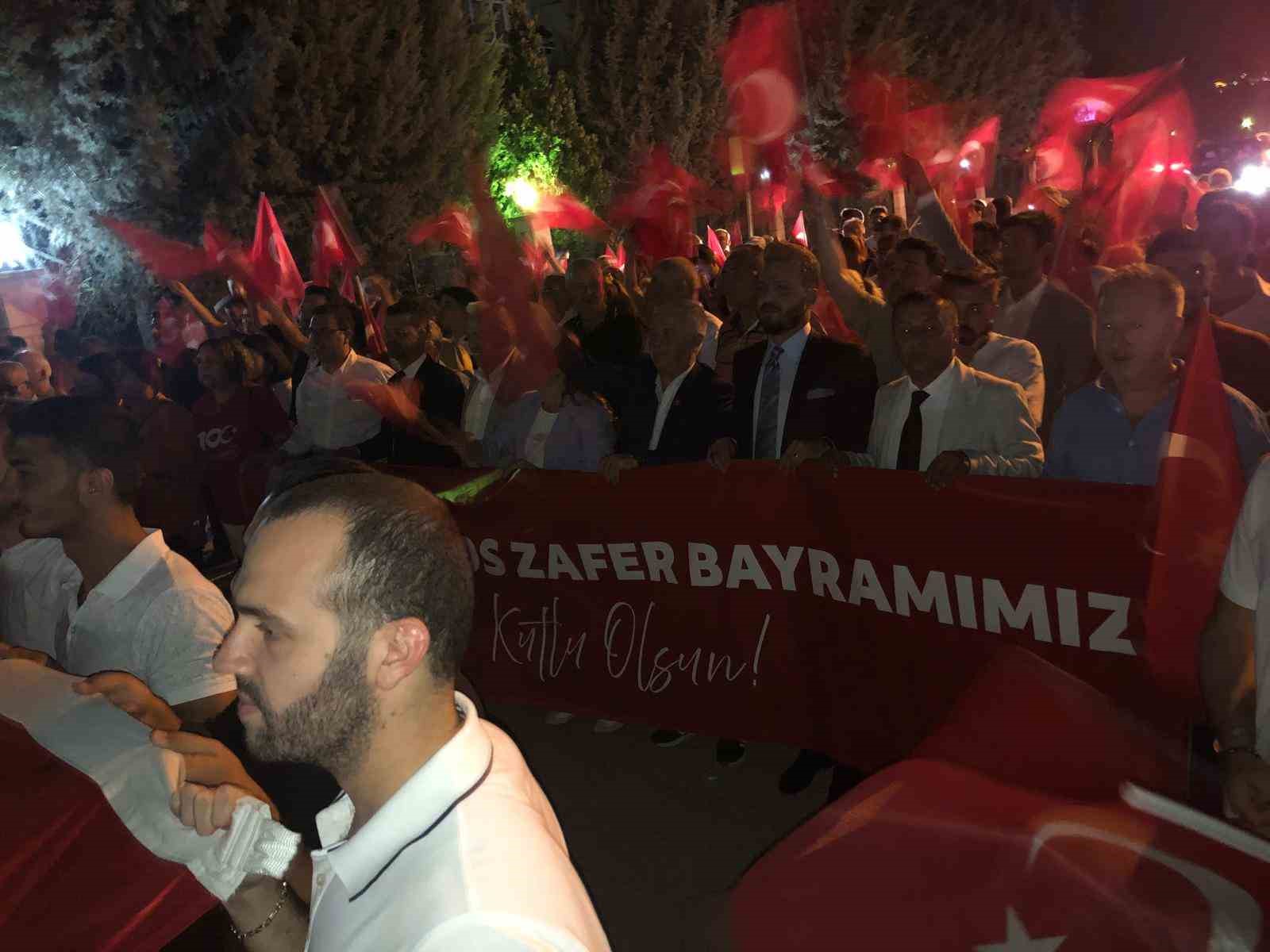 30 Ağustos Zafer Mahallesi’nde ‘Zafer Bayramı’ coşkuyla kutlandı
