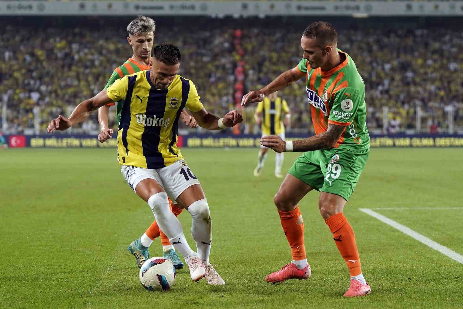 Trendyol Süper Lig: Fenerbahçe: 3 - Alanyaspor: 0 (Maç sonucu)
