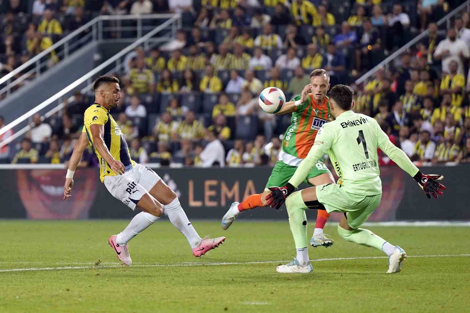 Trendyol Süper Lig: Fenerbahçe: 3 - Alanyaspor: 0 (Maç sonucu)
