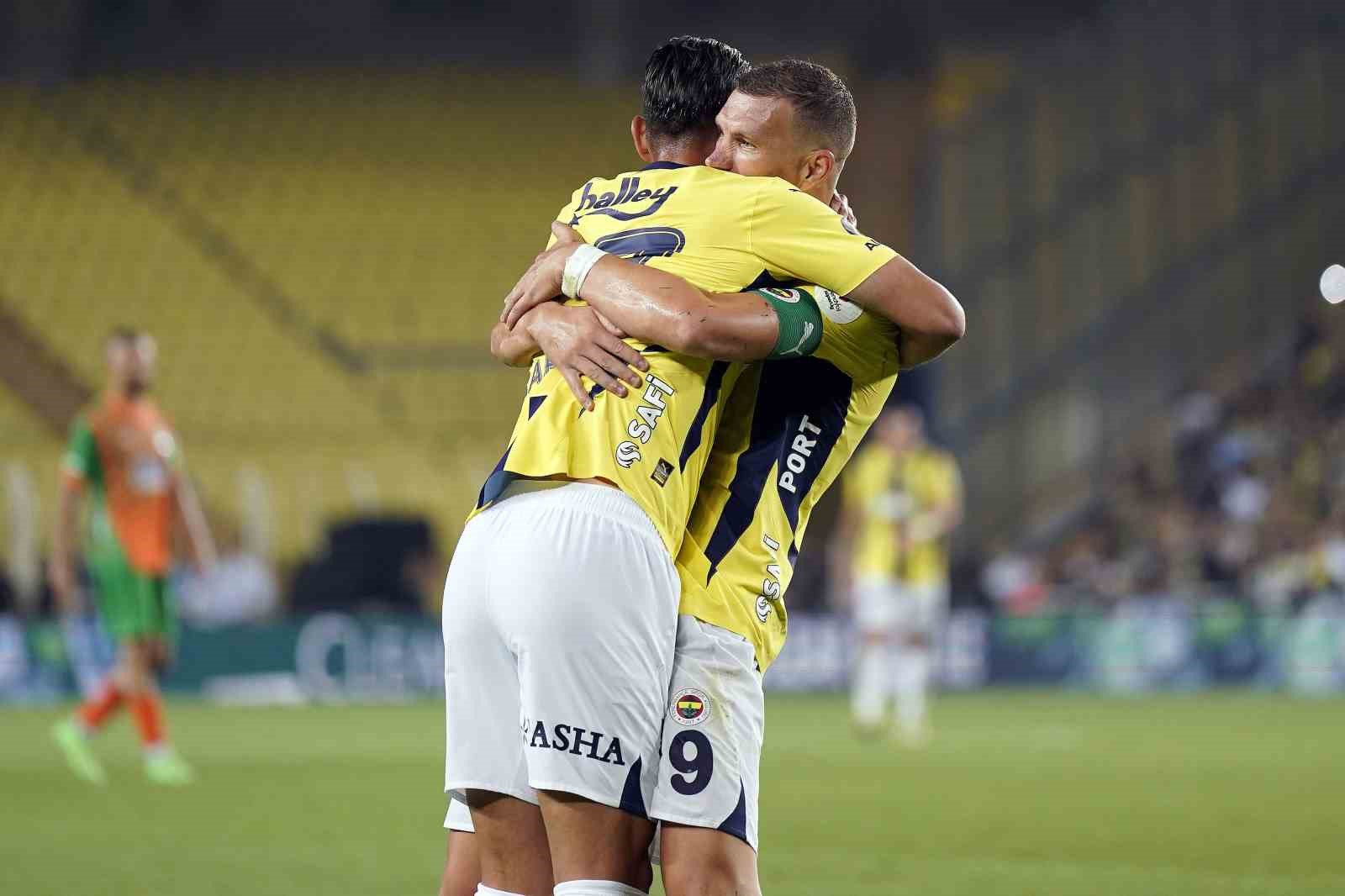 Trendyol Süper Lig: Fenerbahçe: 3 - Alanyaspor: 0 (Maç sonucu)
