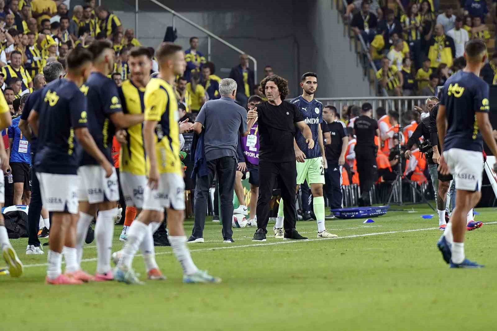 Trendyol Süper Lig: Fenerbahçe: 3 - Alanyaspor: 0 (Maç sonucu)
