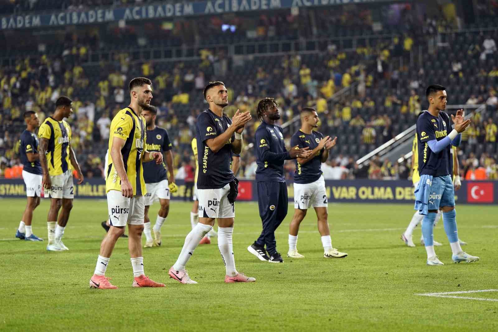 Trendyol Süper Lig: Fenerbahçe: 3 - Alanyaspor: 0 (Maç sonucu)
